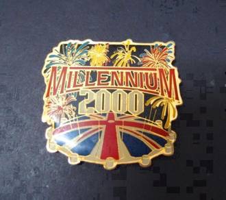 Millenium 2000 UK - Metal Magnet