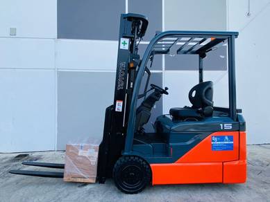 TOYOTA Forklift 3 Wheeler 8FBE15  Full Loan Recon