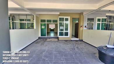 Non Bumi Teres 2Tkt 4 Bilik di Wakaf Bharu Dekat Balai Polis & Sekolah