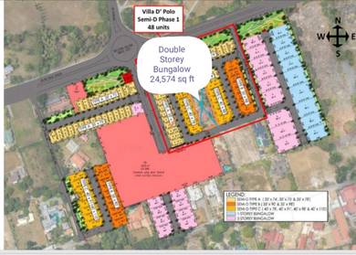 D" Polo- Big Size Bungalow Opposite Canning 11 Commercial Hub Ipoh