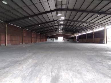 20000 sft Single Storey Warehouse for Rent at pandamaran port klang