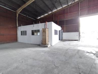 20000 sft Single Storey Warehouse for Rent at pandamaran port klang