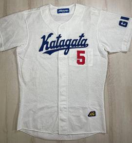 Baju Baseball Dodgers Putih