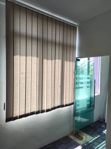 LANGSIR JENIS VERTICAL l pasang langsir menegak