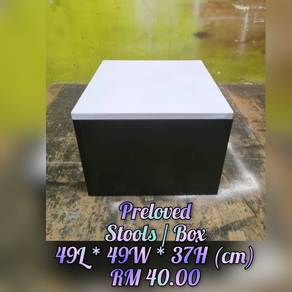 Refurbished Heavy Multipurpose Stool With Box