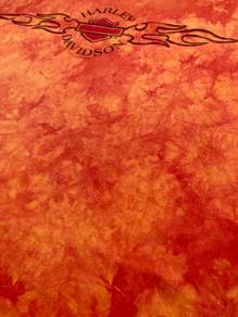 Harley Davidson Orange Singlet #BU Used