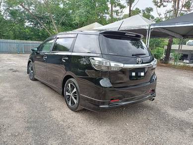 Toyota wish modelista bodykit w oem paint body kit