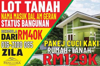 Lot Tanah di Olak Lempit, kawasan startegik.