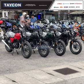 2023 New Brixton 150i Cafe Racer Scrambler Classic