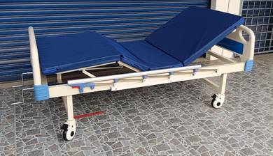 2 crank ABS hospital bed + side rail + wheel PROMO