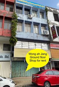 Jalan Wong ah jang ground floor shop lot for rent