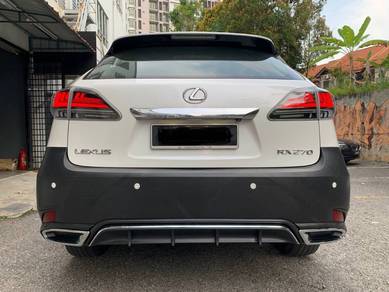 Lexus rx350 rx270 facelift rear bumper bodykit