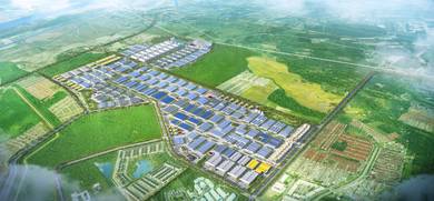 Bertam Industrial Lot with Ready infrastructure Freehold near tol