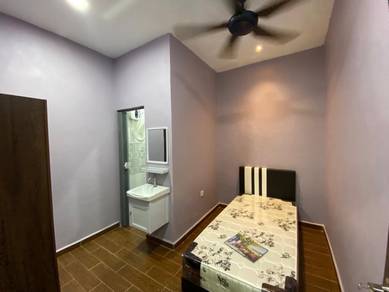 Fully furnished room for rent in kulim square lunas