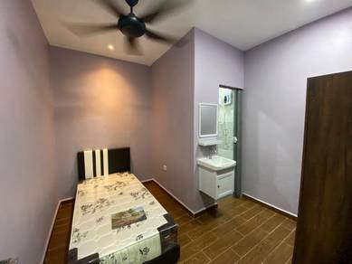 Fully furnished room for rent in kulim square lunas