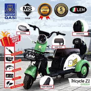 Z1 electric tricycle in putrajaya