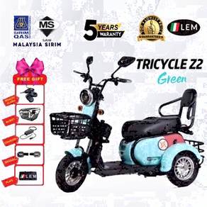 Z2 electric tricycle in Kuala Lumpur