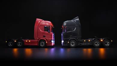 RC Scania R650 6x4 Full Operation Kit