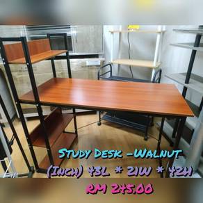 Walnut Brown Study Table ( New )