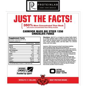 Carnivor Mass Big Steer 1250 (15lbs)
