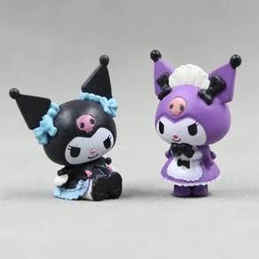 Sanrio Anime Figure Doll 3-4cm Kawaii Kuromi Melod