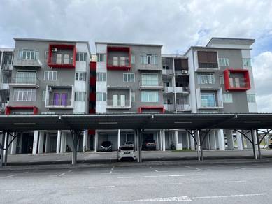 CORNER Detach unit Stutong Apartment, near kuching airport