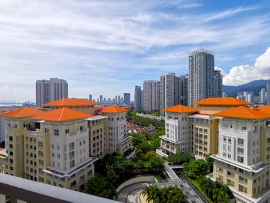 Mid floor, fully furnished with Straits Quay & Gurney Drive view