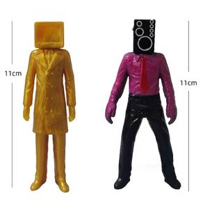 Skibidi Toilet Man Camera Man Figure TV Man Speake