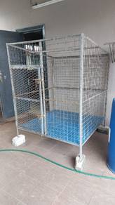 Dog cage clearance mudah