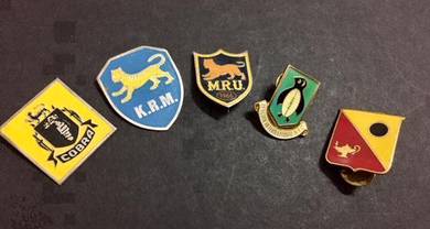 Vintage Rugby Pins (1960s)