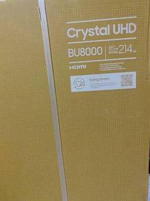 SAMSUNG 85 BU8000 SMART CRYSTAL UHD 4K LED TV warr
