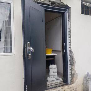 SAFETY DOOR INSTALLATION l pintu keselamatan