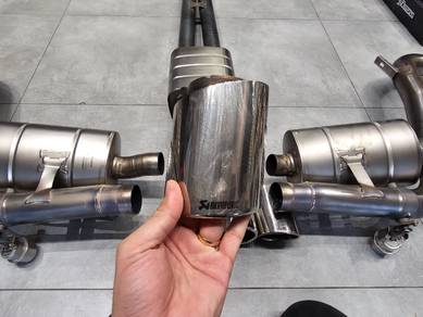 Porsche Panamera Turbo Akrapovic Titanium Exhaust