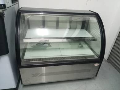 Used-Curved Glass Cake Showcase-1 Tier