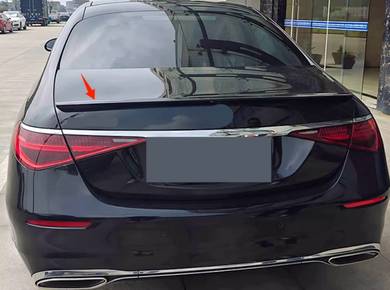 Benz W223 S Class AMG Spoiler Bodykit Glossy Black