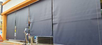 PASANG LANGSIR JENIS ROLL l roller blind curtain