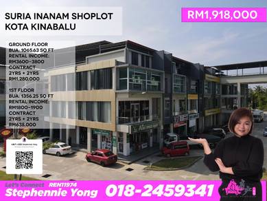 Suria Inanam Shoplot Corner 1st & Ground Floor Kota Kinabalu
