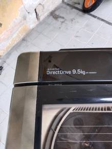 Dd inverter 9.5kg top washer jenama LG