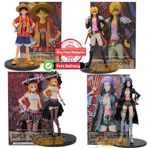 One Piece Luffy Robin Nami Sanji Action Figures