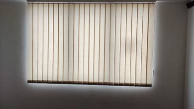 PASANG VERTICAL BLIND l curtain pejabat korporat