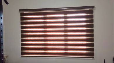 ZEBRA BLIND CURTAIN l pasang langsir jenis zebra