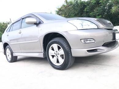 Toyota HARRIER 2.4 ALCANTARA(A)LEATHER SEAT/ANDRIO