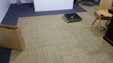 INSTALL OFFICE CARPET l pasang karpet pejabat anda
