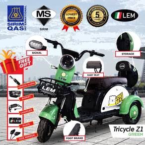 Z1 electric tricycle in kedah Malaysia new