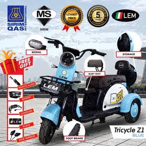 Z1 electric tricycle in kedah Malaysia new