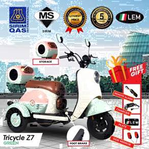 Z7 electric tricycle in pahang new