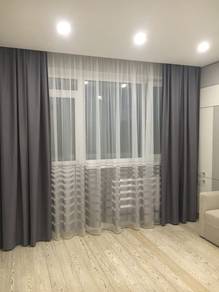 LANGSIR JENIS BLACKOUT l langsir berserta sheer
