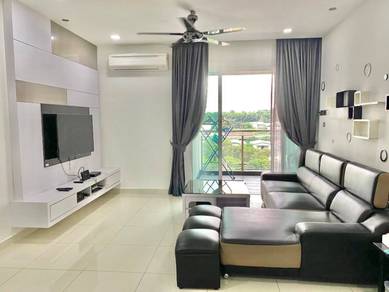 2 CAR PARKS FREEHOLD Aman Heights Condo Bukit Serdang for SALE