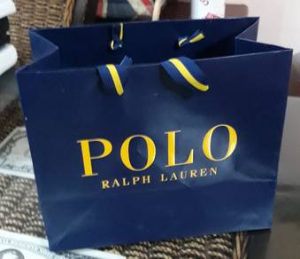 Polo ralph lauren paper 2025 bag