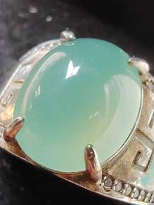 Icy Ice Light Green Burma Jadeite Jade